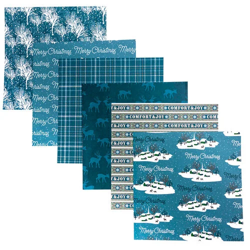 Everett Rd - Winter Wonderland Collection - 6 x 6 Paper Pack