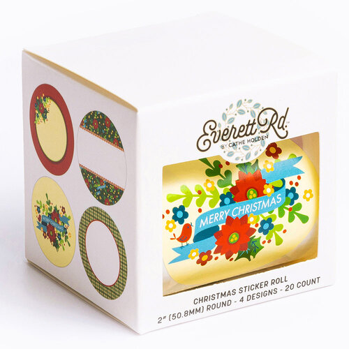 Everett Rd - Traditional Christmas Collection - Sticker Roll