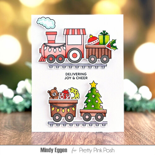 Pretty Pink Posh - Dies - Christmas Train 3 Pretty Pink Posh - Dies - Christmas Train