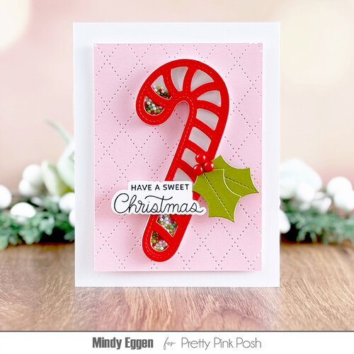 Pretty Pink Posh - Dies - Argyle Pierced Plate