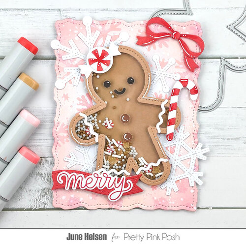 Pretty Pink Posh - Dies - Gingerbread Shaker 2 Pretty Pink Posh - Dies - Gingerbread Shaker