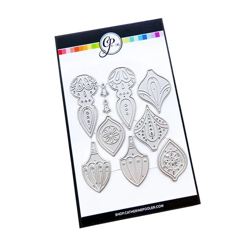 Catherine Pooler Designs - Night Before Christmas Collection - Dies - Shiny Brites 1 Catherine Pooler Designs - Night Before Christmas Collection - Dies - Shiny Brites