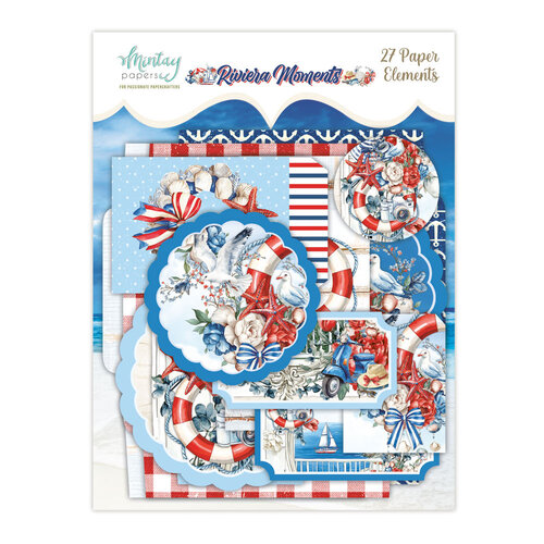 Mintay Papers - Riviera Moments Collection - Embellishments - Paper Elements