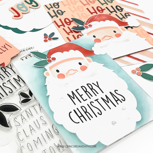 Concord and 9th - Stencils - Jolly St. Nick