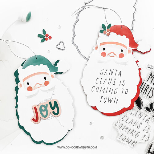 Concord and 9th - Stencils - Jolly St. Nick