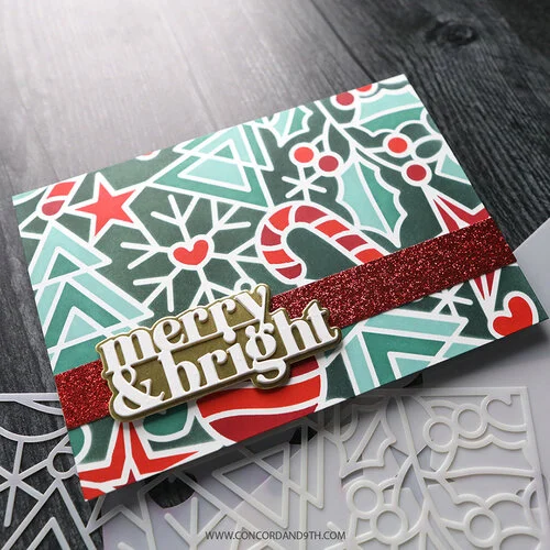 Concord and 9th - Kristina Werner - Stencils - Holiday Icons