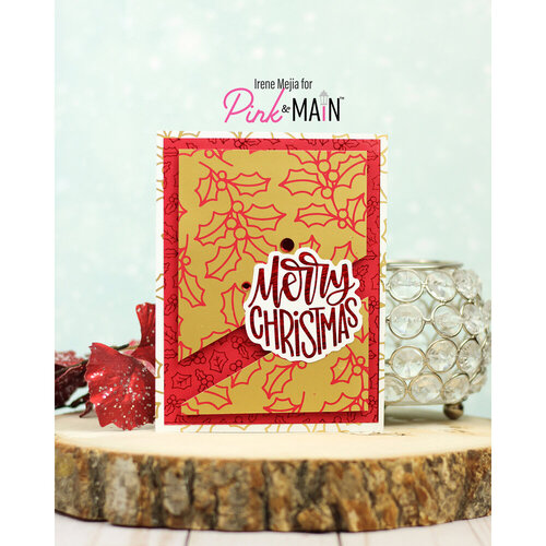 Pink and Main - CheerFoil Collection - Transfer Foil - Dimensional Red