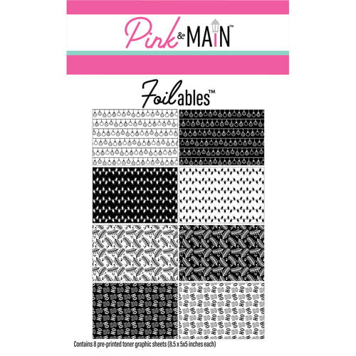 Pink and Main - CheerFoil Collection - Foilables - Simple Holidays Sheets