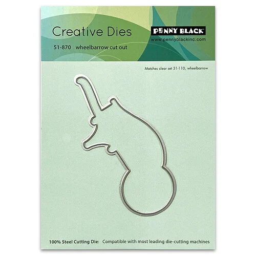 Penny Black - Creative Dies - Wheelbarrow Cut Out