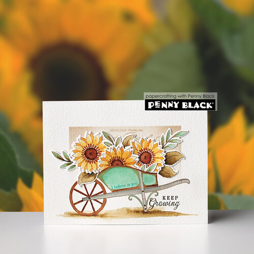 Penny Black - Creative Dies - Wheelbarrow Cut Out