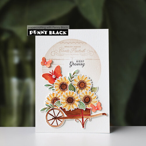 Penny Black - Creative Dies - Wheelbarrow Cut Out