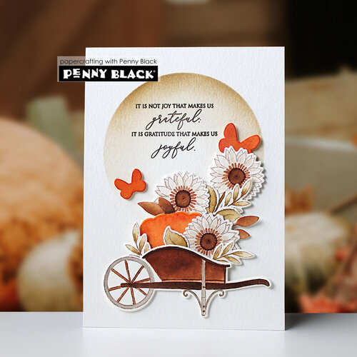 Penny Black - Creative Dies - Wheelbarrow Cut Out