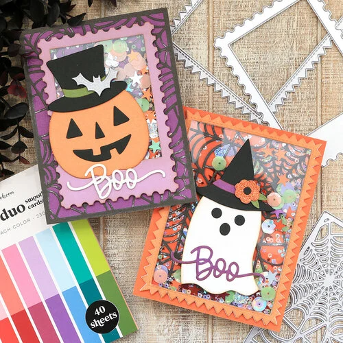 Scrapbook.com - Vintage Fall Bundle - Dies and Stamps