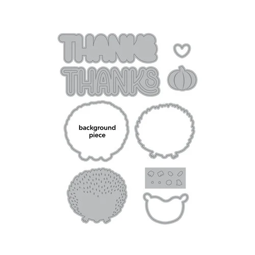 Scrapbook.com - Vintage Fall Bundle - Dies and Stamps