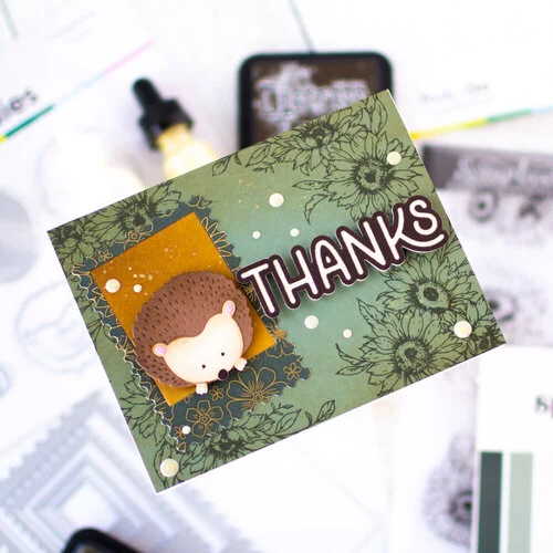 Scrapbook.com - Vintage Fall Bundle - Dies and Stamps