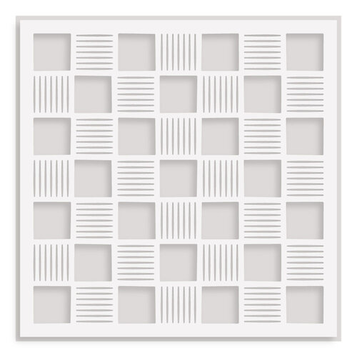 Altenew - Stencil - Checkerboard Tiles Background