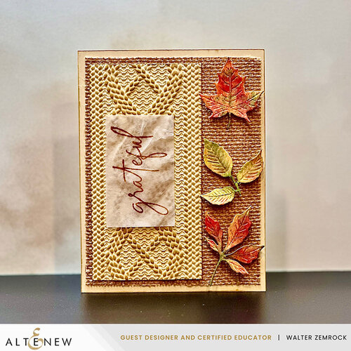 Altenew - 3D Embossing Folder - Cozy Sweater 10 Altenew - 3D Embossing Folder - Cozy Sweater