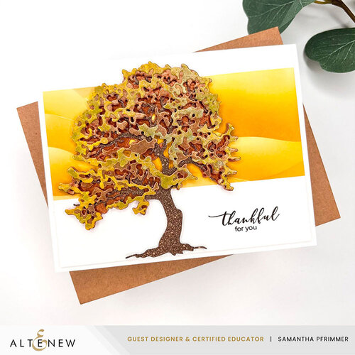 Altenew - Layering Dies - Majestic Maple Tree