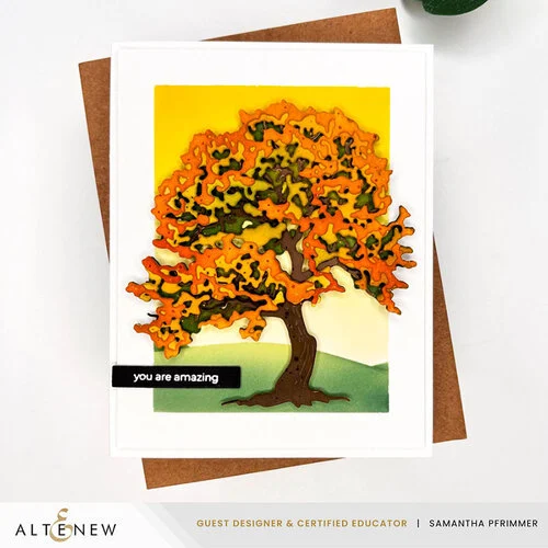 Altenew - Layering Dies - Majestic Maple Tree