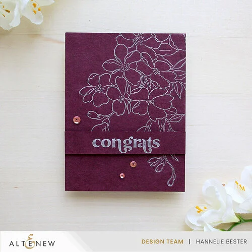Altenew - Pigment Ink Pad - Silver 3 Altenew - Pigment Ink Pad - Silver