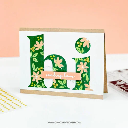 Concord and 9th - Clear Photopolymer Stamps - Triple-Step Hi 8 Concord and 9th - Clear Photopolymer Stamps - Triple-Step Hi