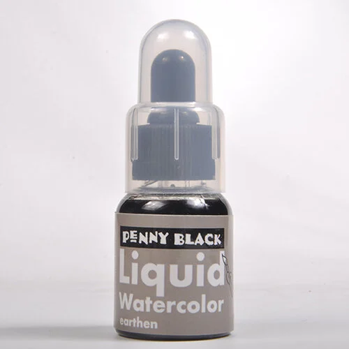 Penny Black - Liquid Watercolor Ink - Earthen
