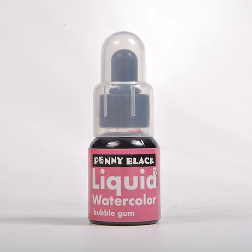 Penny Black - Liquid Watercolor Ink - Bubble Gum