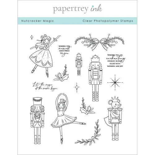 Papertrey Ink - Clear Photopolymer Stamps - Nutcracker Magic 1 Papertrey Ink - Clear Photopolymer Stamps - Nutcracker Magic