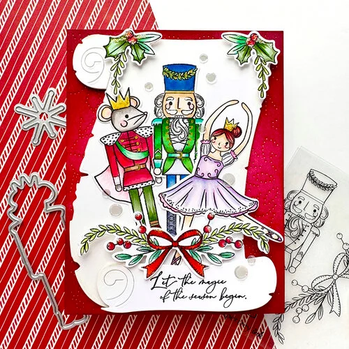Papertrey Ink - Clear Photopolymer Stamps - Nutcracker Magic 11 Papertrey Ink - Clear Photopolymer Stamps - Nutcracker Magic