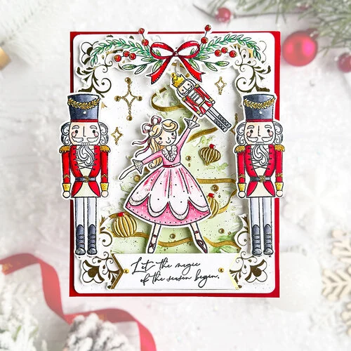 Papertrey Ink - Clear Photopolymer Stamps - Nutcracker Magic 9 Papertrey Ink - Clear Photopolymer Stamps - Nutcracker Magic