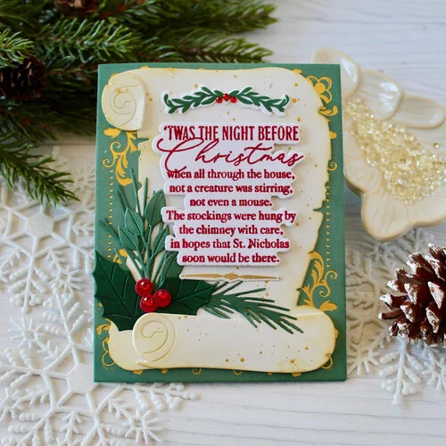 Papertrey Ink - Metal Dies - Storybook Scroll