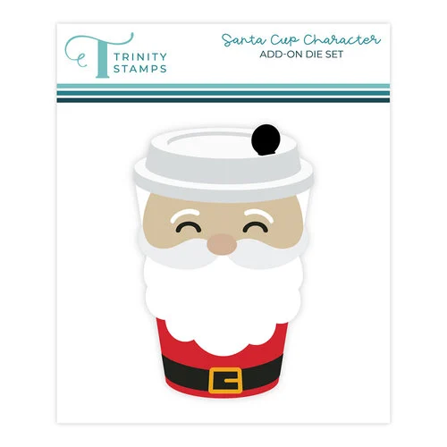 Trinity Stamps - Dies - Cup Character - Santa Add-On