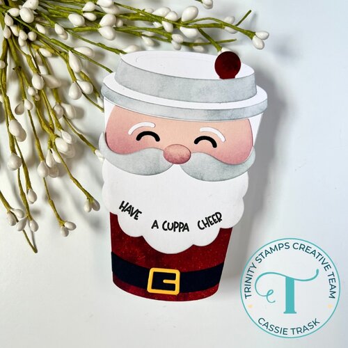 Trinity Stamps - Dies - Cup Character - Santa Add-On