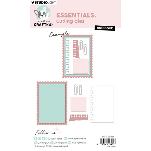 Creative Craftlab By Studio Light - Essentials Collection - Dies - Notebook