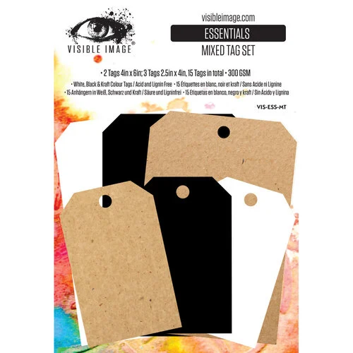 Visible Image - Embellishments - Mixed Tag Set 1 Visible Image - Embellishments - Mixed Tag Set