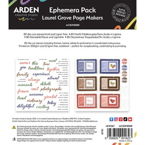 Arden Creative Studio - Laurel Grove Collection - Ephemera - Page Makers