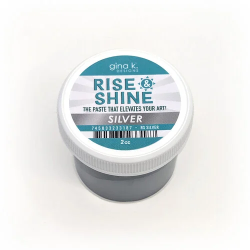 Gina K Designs - Rise and Shine Stencil Paste - Silver