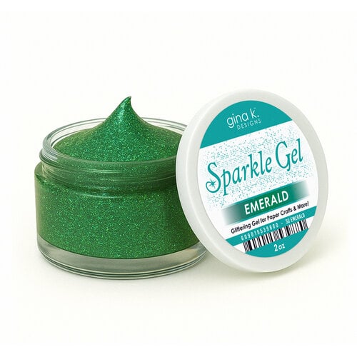 Gina K Designs - Sparkle Gel - Emerald