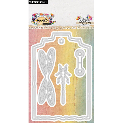 Studio Light - Dragonfly Collection - Dies - Dragonfly Tag