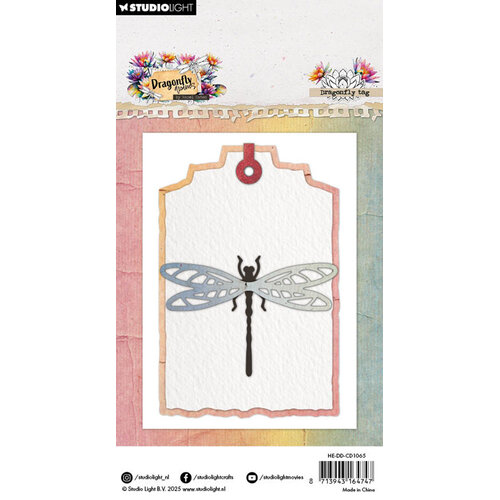 Studio Light - Dragonfly Collection - Dies - Dragonfly Tag