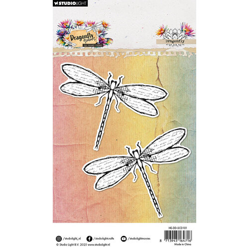 Studio Light - Dragonfly Collection - Stamp And Die Sets - Dragonfly