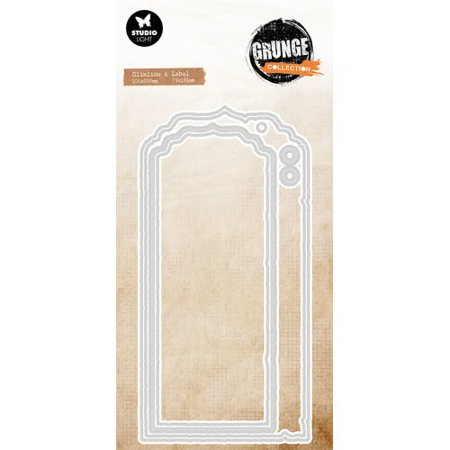 Studio Light - Grunge Collection - Dies - Big Labels