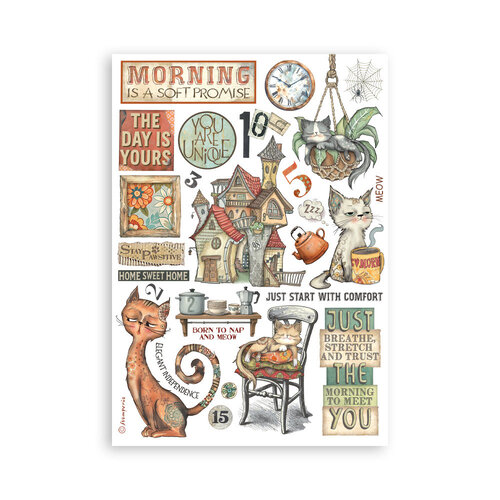 Stamperia - Furry Friends Collection - Washi Pad - 8 Sheets 16 Stamperia - Furry Friends Collection - Washi Pad - 8 Sheets