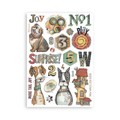 Stamperia - Furry Friends Collection - Washi Pad - 8 Sheets 2 Stamperia - Furry Friends Collection - Washi Pad - 8 Sheets
