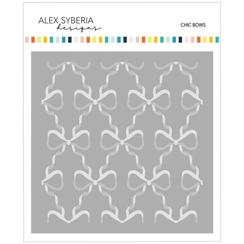 Alex Syberia Designs - Stencils - Chic Bows