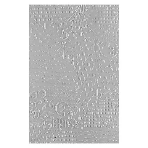 Spellbinders - Beautifully Imperfect Collection - 3D Embossing Folder - Distress Mix 3 Spellbinders - Beautifully Imperfect Collection - 3D Embossing Folder - Distress Mix