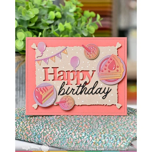 Waffle Flower Crafts - Craft Dies - Fringe Frames