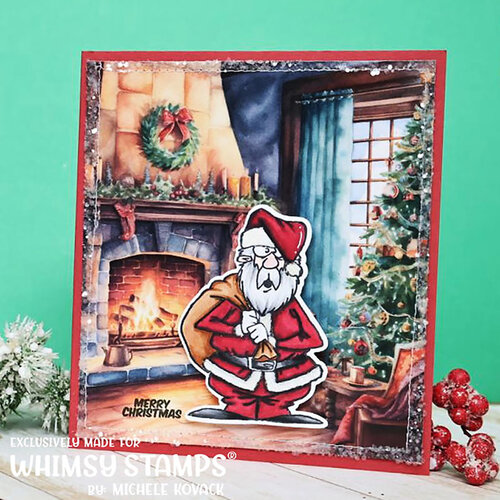 Whimsy Stamps - Dies - Bad Santa 3 Whimsy Stamps - Dies - Bad Santa