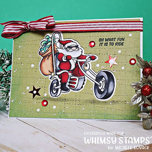 Whimsy Stamps - Dies - Bad Santa 4 Whimsy Stamps - Dies - Bad Santa