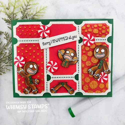 Whimsy Stamps - Layering Stencils - Terrific Tickets - Shadows and Patterns 12 Whimsy Stamps - Layering Stencils - Terrific Tickets - Shadows and Patterns